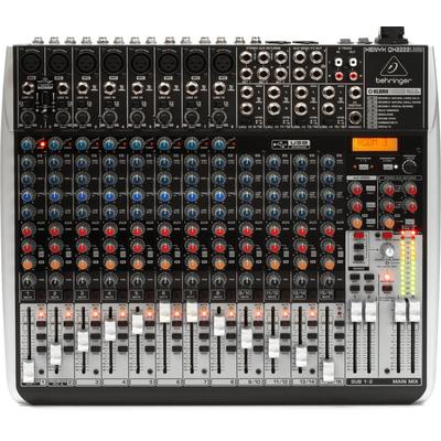Behringer Xenyx QX2222USB Mixer with USB and Effects