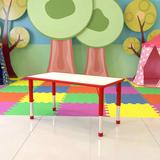 Goddard Adjustable Height Activity Table by Flash Furniture kids Plastic/Metal | 23.5 H in | Wayfair YU-YCY-060-RECT-TBL-RED-GG