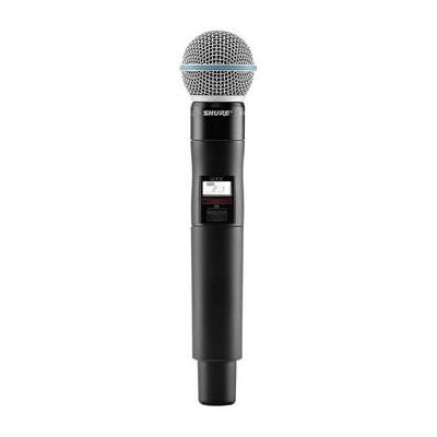 Shure QLXD2/B58A Digital Handheld Wireless Microphone Transmitter with Beta 58A C QLXD2/B58-G50