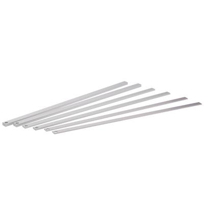 Matfer Bourgeat 140204 Aluminum Confectionery Ruler 6 Piece Set