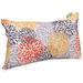 Majestic Home Goods Blooms Rectangular Throw Pillow Polyester/Polyfill blend | 12 H x 20 W x 5 D in | Wayfair 85907220676