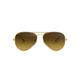 Ray-Ban Unisex Aviator Large Metal Sunglasses, Gold (001/4f), 55 mm UK