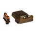 Williams Gun Sight 1911 Fire Sight Fiber Optic Sight Sets - Fits Colt Series 80, Adjustable