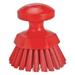 VIKAN 38854 3 3/4 in W Scrub Brush, Stiff, 3 in L Handle, 3 3/4 in L Brush,