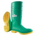 DUNLOP 8701200 Size 8 Men's Steel Rubber Boot, Green