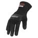 IRONCLAD PERFORMANCE WEAR HW6X-04-L Large Black Gauntlet Cuff Heat Resistant