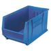 QUANTUM STORAGE SYSTEMS QUS976BL Storage Bin, Blue, Polypropylene/Polyethylene,