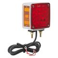 GROTE G5530 Two Sided Lamp,Side Marker,LH,Red/Yellow