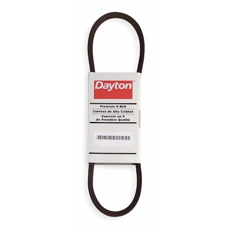 DAYTON 5L720 FHP V-Belt, Duraflex GL, 5L720, 5L, NR, 72 in, 21/32 in Top Width