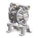 ARO PD07R-AAS-PTT Double Diaphragm Pump, Aluminum, Air Operated, PTFE, 14 GPM
