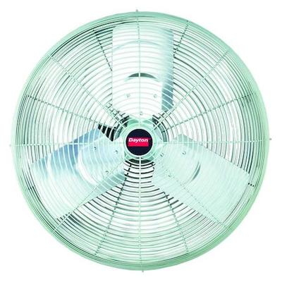 DAYTON 1VCG7 Standard Duty Industrial Fan, Ceiling, IBeam, Pedestal, Wall