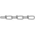 ZORO SELECT 2ZDH7 Chain,Dbl,Zinc,Sz 2/0,255 Lb Load,100 Ft