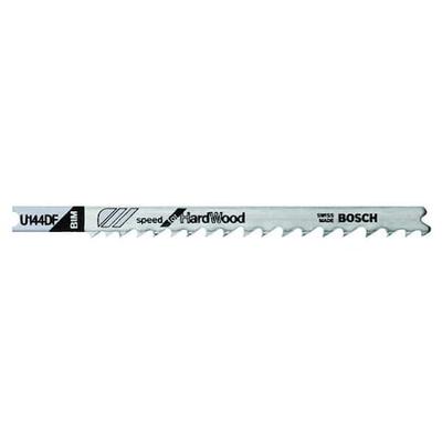 BOSCH U144DF Jigsaw Blade,U-Shank,4 In. L,PK5