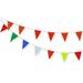 CORTINA SAFETY PRODUCTS 03-403-60 Pennants,Vinyl,Multicolor,60 ft.
