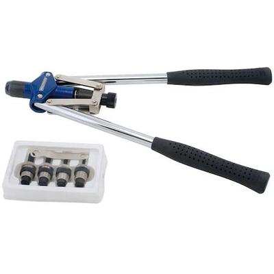 ZORO SELECT 5TUW5 Rivet Nut Tool, Aluminum / Steel, No. 10-24, 1/4"-20,