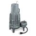 ZOELLER N292 Waste-Mate 1/2 HP 2" Manual Submersible Sewage Pump 115V