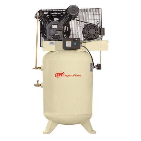 INGERSOLL-RAND 2545K10-V-460/3 2545K10-V-460 10 hp Electric Air Compressor, 2