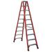 LOUISVILLE FM1410HD 10 ft Fiberglass Twin Stepladder