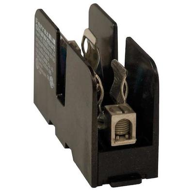 MERSEN 60306SJ Open Fuse Block, J UL Class, 1 Poles, 0 to 30A Amp Range, 600V