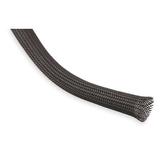 TECHFLEX CCP1.00BK Braided Sleeving,1.000 In.,50 ft.,Black