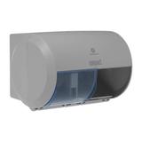 GEORGIA-PACIFIC 56783A Toilet Paper Dispenser, Compact, Horizontal Double Roll,