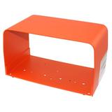 LINEMASTER 522-D28 Foot Switch Guard,Steel,Alert Orange