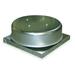 DAYTON 2RB68 Gravity Roof Vent,19 In Sq Base,199 CFM