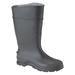 HONEYWELL SERVUS 18822/14 Knee Boots,Size 14,16" H,Black,Plain,PR