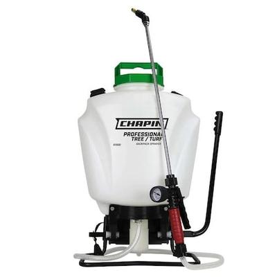 CHAPIN 61900 4 gal Backpack Commercial Sprayer, Polyethylene, 48 in L Hose, 18