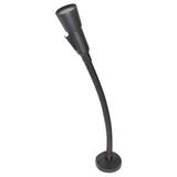 SPECO TECHNOLOGIES MGS1 Gooseneck Microphone,Black,Sz 16 1/4 In