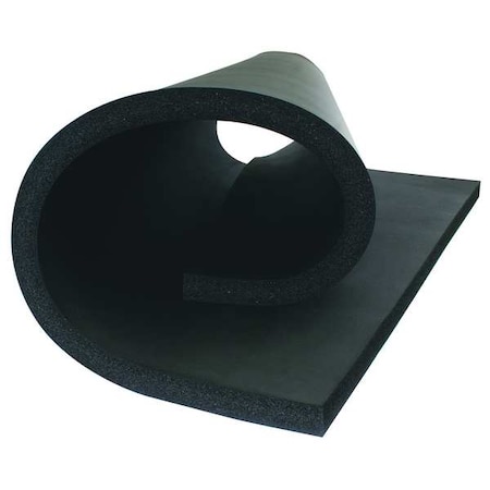 K-FLEX USA 6RSX3X4048 Flexible Insulation Sheet, 1/2 in Thick, 4 ft L x 36 in