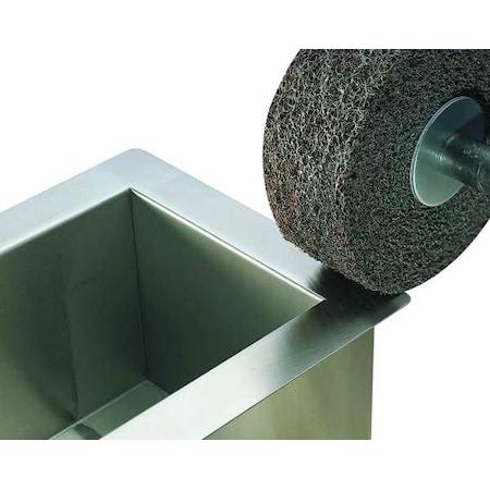 SCOTCH-BRITE 7000045922 Convolute Wheel, Multi-Finishng, 6x2x1, MED
