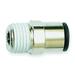 LEGRIS 3175 56 11 Nylon Male Connector, Push-to-Connect x MNPT, For 1/4 in Tube
