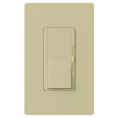LUTRON DVF-103P-IV Lighting Dimmer, Slide, 1-Pole/3-Way