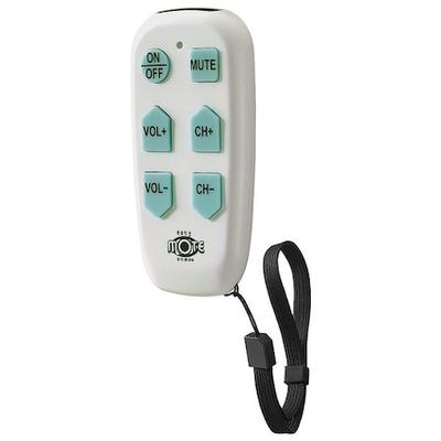 RCA DT-R08W Universal TV Remote, White