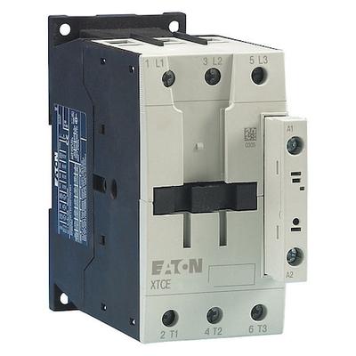 EATON XTCE050D00TD IEC Magnetic Contactor, 3 Poles, 24 V DC, 50 A, Reversing: No