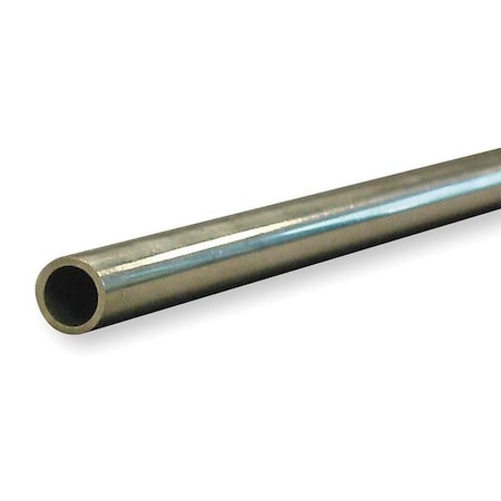 ZORO SELECT ZUSA-HTM-252 1" OD x 6 ft. Welded 316 Stainless Steel Tubing