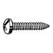 ZORO SELECT U26661.021.0200 Sheet Metal Screw, #12 x 2 in, Zinc Plated Steel