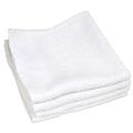 R & R TEXTILE X03120 Wash Cloth,13x13 In,White,PK12