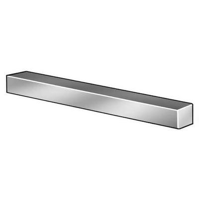ZORO SELECT WWG300312031236 Undersized Key Stock, Carbon Steel, Plain, 36 in L,