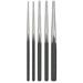 WESTWARD 2AJL6 Drift Punch Set,1/8 To 5/16 In,5 Pc