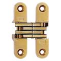 SOSS 208US4 5/8" W x 2-3/4" H Satin Brass Concealed Hinge