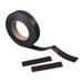 AIGNER INDEX MP-100 Magnetic Label Roll,W 1in,L 50 Ft,Black