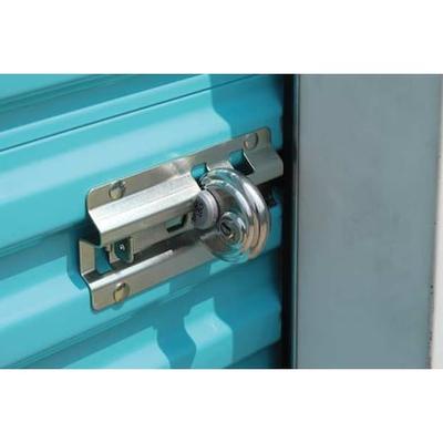 RANGER LOCK RGDS-00 Padlock Guard,Aluminum,Blk,3/4"L