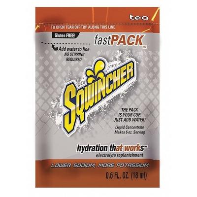 SQWINCHER 159015306 Sports Drink Mix, 0.6 oz., Liquid Concentrate, Regular,