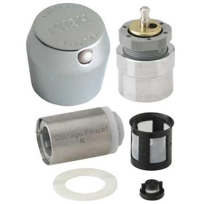 CHICAGO FAUCET 665-RKPABCP 1-3/4" MVP Metering Push Handle