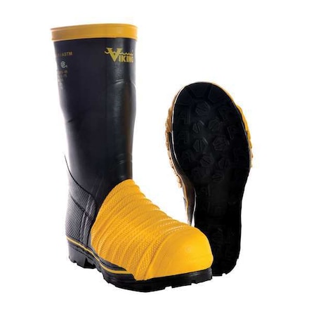 VIKING VW49-11 Unisex Viking(R) Miner 49er Tall Rubber Boots, Steel Toe, 14"