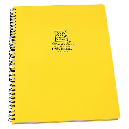 RITE IN THE RAIN 373-MX All Weather Maxi Book,Side Spiral