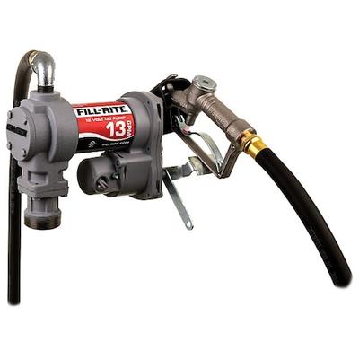 FILL-RITE SD1202H Fuel Transfer Pump, 12V DC, 13 gpm Max. Flow Rate , 1/6 HP,