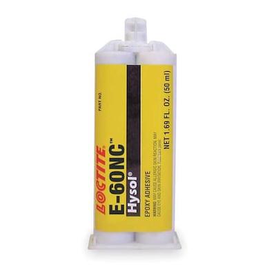 LOCTITE 237113 Glue, E-60NC Series, White, 5 gal, Dual-Cartridge, 1:01 Mix